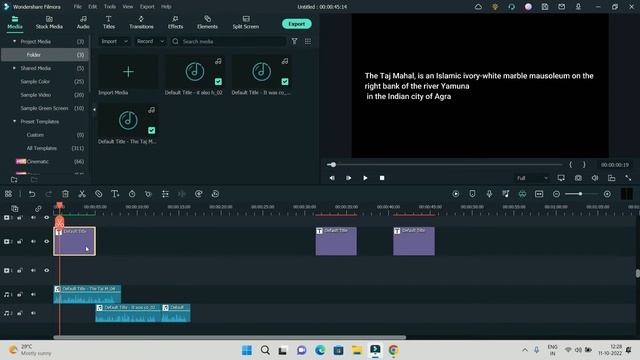 Convert any Text to Speech in FILMORA | Convert any Blog to Youtube Video смотреть онлайн