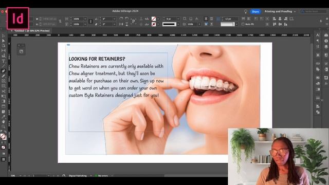 Adobe InDesign Tutorial - Learn how to text wrap around an object you create. Beginner friendly. смотреть онлайн