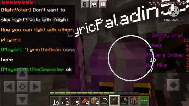 Playing on infinity craft смотреть онлайн