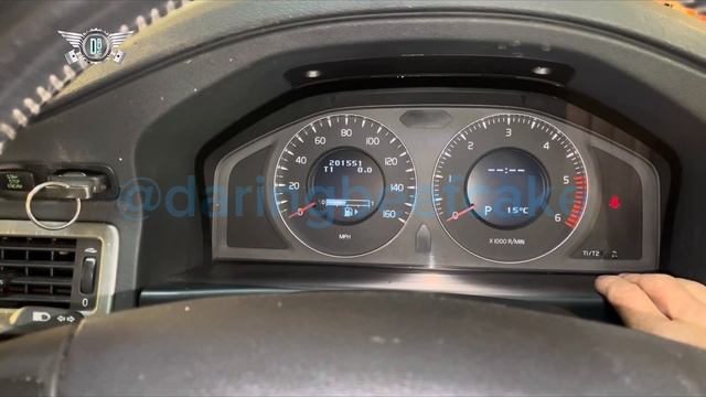 How to reset service schedule message Volvo XC70 2007-2008 смотреть онлайн