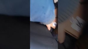 Датсун, загорелся чек.