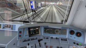RTrainSim Пассажирский на Москву.