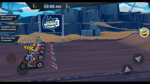 Mad skill motocross 3 game gameplay /how to play it / apk download смотреть онлайн