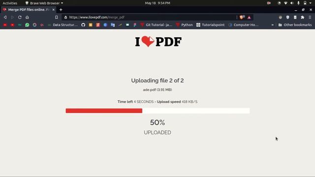 How To Merge Pdf? Merge Pdf Using Ilovepdf Website