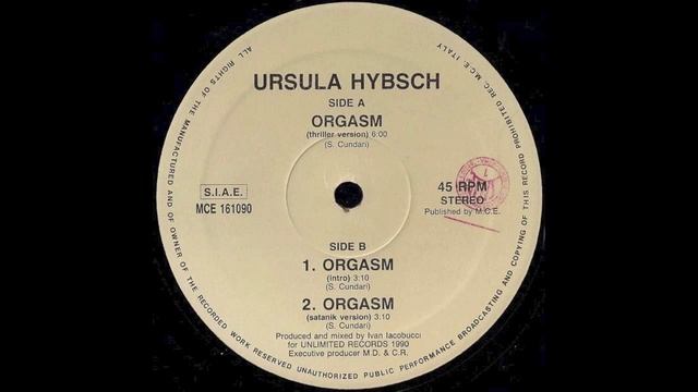 Ursula Hybsch -- Orgasm (Intro) (1990) смотреть онлайн