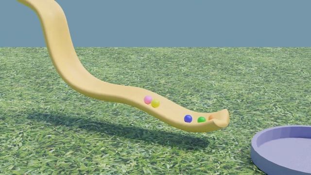 Clip Balls Rolling down slide physics смотреть онлайн