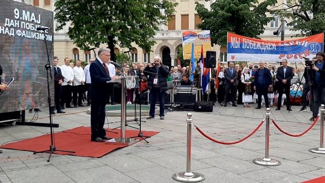 Руски амбасадор Калабухов, Бањалука, Дан побједе 2023. / Ruski ambasador Kalabuhov u BL смотреть онлайн