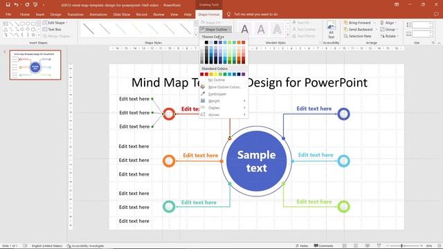 How to Create a Mind Map Template for PowerPoint смотреть онлайн