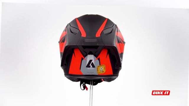 Airoh GP550S Full Face Helmet (Matt Red - 'Wander') - 360 spin смотреть онлайн