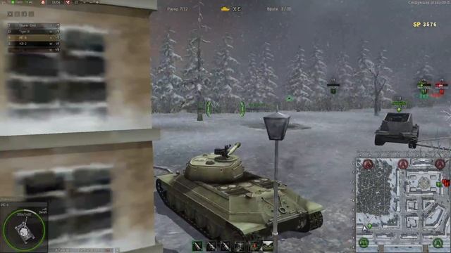 Ground War Tanks. Ис-6 смотреть онлайн