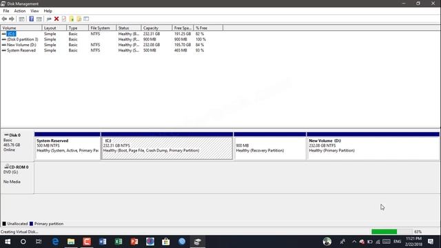 Create and Setup VHD or VHDX On Windows 10 смотреть онлайн