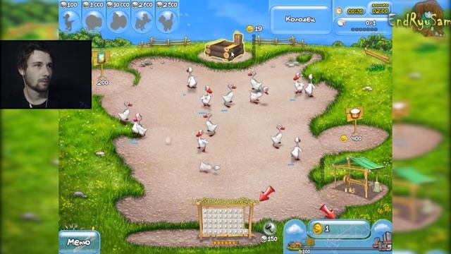 #3 Голодные гуси ■ Веселая ферма смотреть онлайн