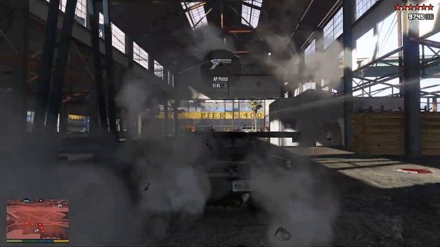 GTA 5 Elysian Island Merryweather Rampage + 10 Star Wanted Level Escape(RDE 4.0)