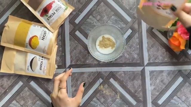 Skin whitening face mask | brightening mask | Skin lightening remedies смотреть онлайн