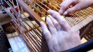 Часть 5 Переход с верёвочки на ситец из 3-х  КОРОБ-СУНДУЧОК-СТОЛИК