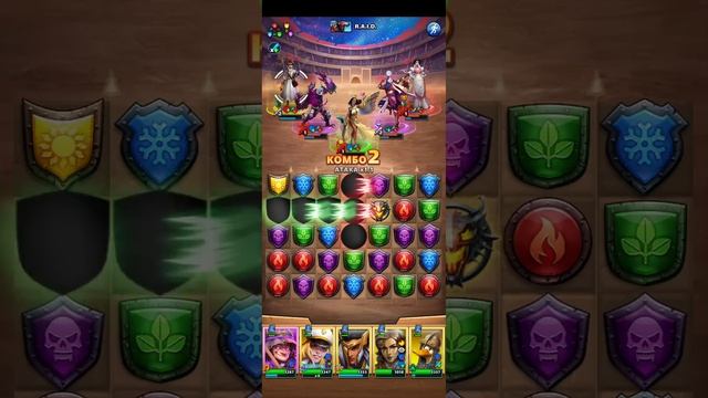 Вставил зубы, грызу соперника! Шаал в атаке! Турнир день 5! / Империя пазлов смотреть онлайн