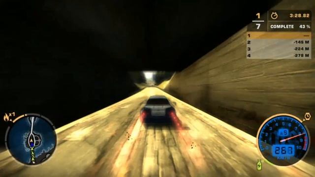 NFS Most Wanted: BMW M3 GTR RACE смотреть онлайн