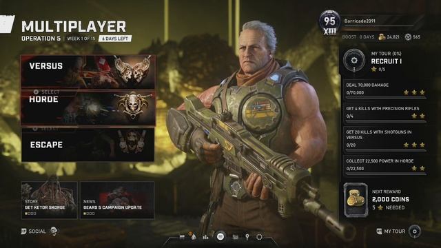 Gears 5 : Operation 5 : Full Tour of Duty Revealed + River Walkthrough!!! смотреть онлайн