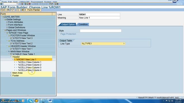SAP ABAP Smartform Project Part 1 смотреть онлайн