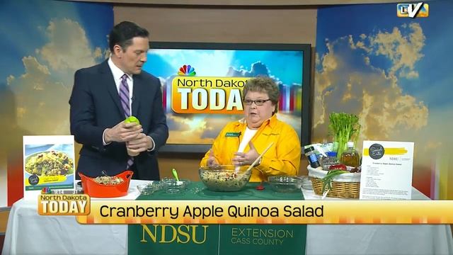 NDT Cranberry Apple Quinoa Salad смотреть онлайн