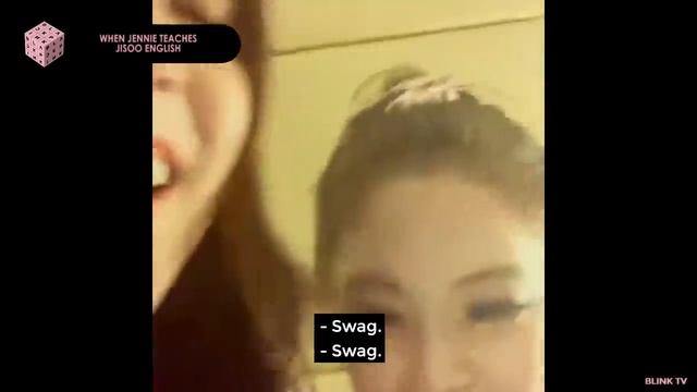 WHEN JENNIE TEACHES JISOO ENGLISH смотреть онлайн