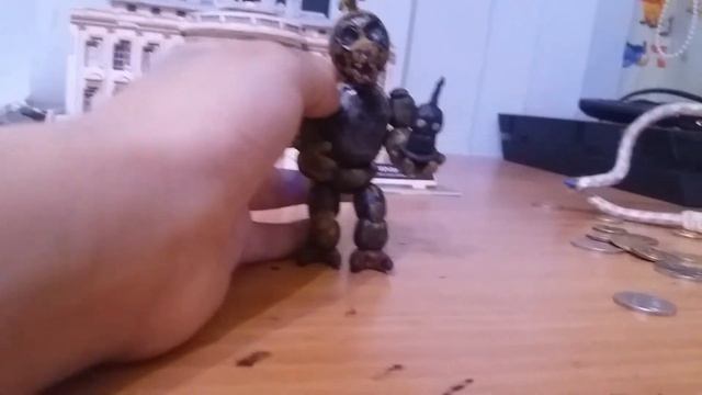 Мой канструктор + две новые фегурки из пластилина