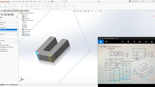 SolidWorks Tutorial #45: Laser Mount смотреть онлайн