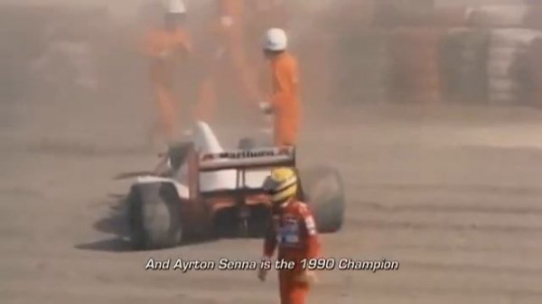 Ayrton Senna vs Alain Prost  Suzuka 1990