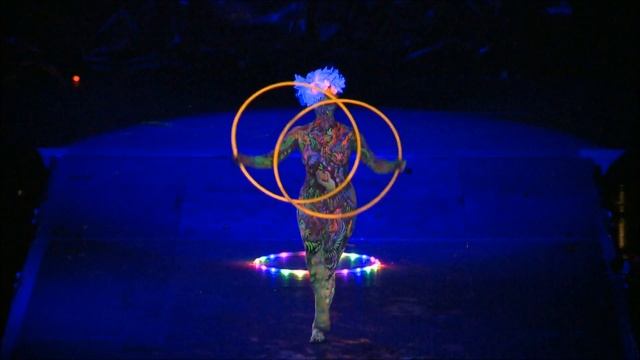 [DEMO] UV LED Hula Hoop & BodyPainting смотреть онлайн