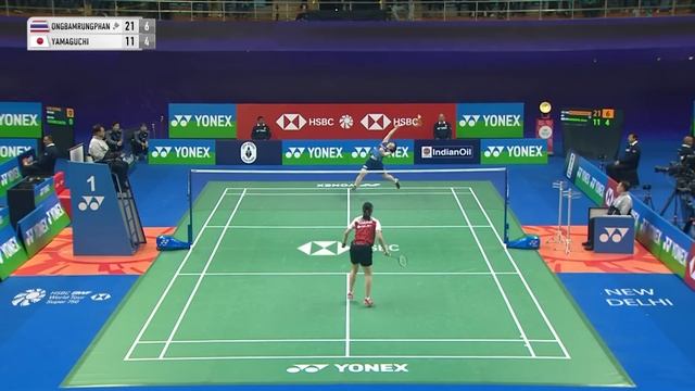 Former champion Busanan Ongbamrungphan rivals No.3 seed Akane Yamaguchi смотреть онлайн