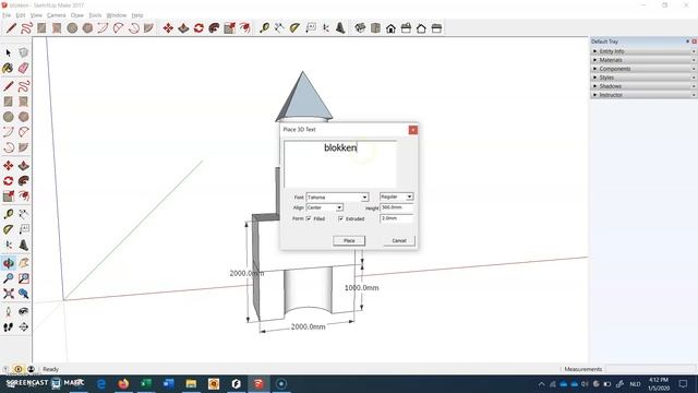 SketchUp les 9 maten tekst смотреть онлайн