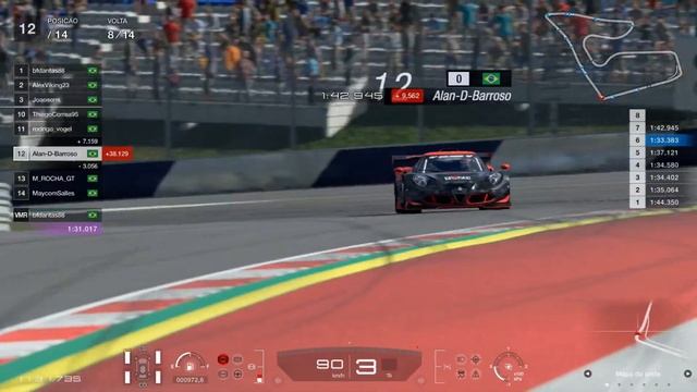 GT-Force SHELTER-RIO BARRA GT3 SERIES - Preparatória: Etapa - Red Bull Ring (Sessão 12) смотреть онлайн