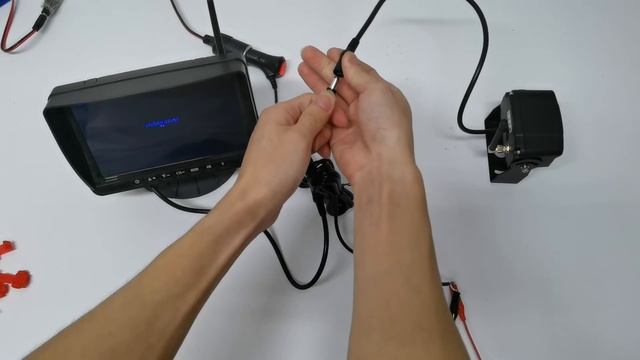 Yakry Y28 RV Backup Camera 7 Inch Monitor Rear View High-Speed Observation System Operation Video смотреть онлайн