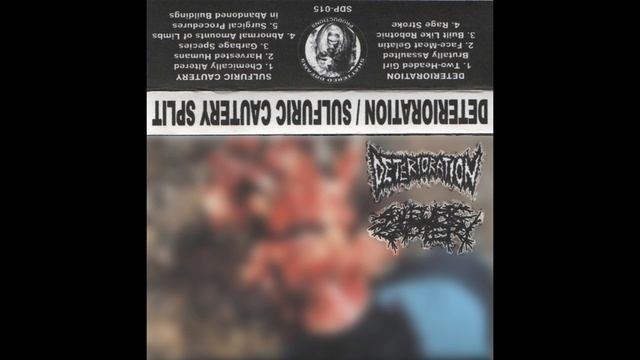 Deterioration / Sulfuric Cautery split tape (2016) смотреть онлайн