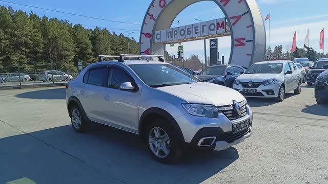 Renault Logan Stepway 1.6 л Бензин МКПП (82 л.с.) 2019 смотреть онлайн
