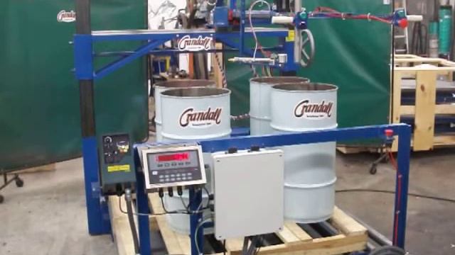 Crandall Filling Machinery, Inc. Drum filler model EF1/4X смотреть онлайн