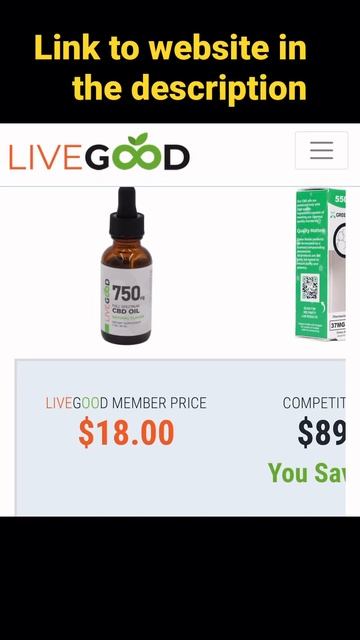 Live Good With discounted CBD Oil смотреть онлайн