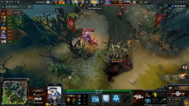 Alliance vs. NiP @ DLS4 Groupstage map 2 смотреть онлайн