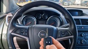 КЛЮЧ ОПЕЛЬ МОККА 2013 КУПИТЬ ДУБЛИКАТ ВЫКИДНОГО КЛЮЧА ЗАЖИГАНИЯ НА 2 КНОПКИ OPEL MOKKA