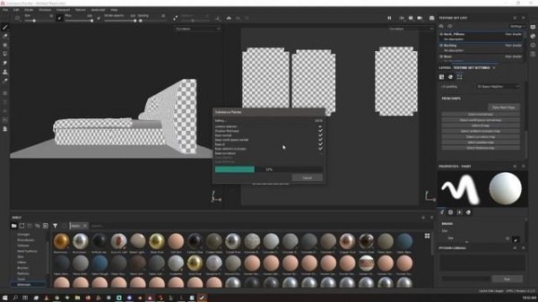 How to import OBJ from Blender to Substance Painter and setup your mesh maps!