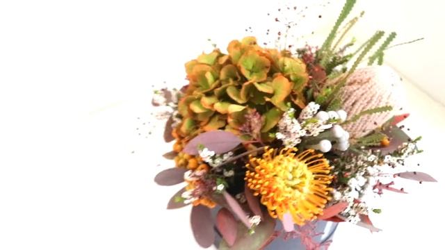 Flower Centerpiece * Like Autumn 가을 느낌 센터피스 만들기 смотреть онлайн