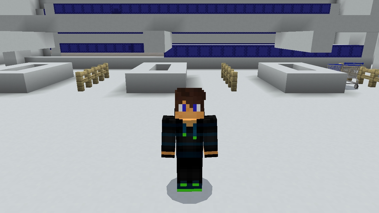 Я построил супер маркет в Майнкрафт {Белчёнок™}