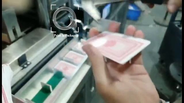 Оборудование для высечки и подбора игральных карт. Тест перед отгрузкой смотреть онлайн