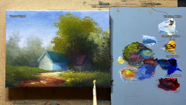 Yasser Fayad Oil Painting Landscape 21 смотреть онлайн