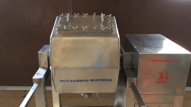 Octagonal Blender - for uniform mixing, lubricating & blending of dry powder & granules смотреть онлайн