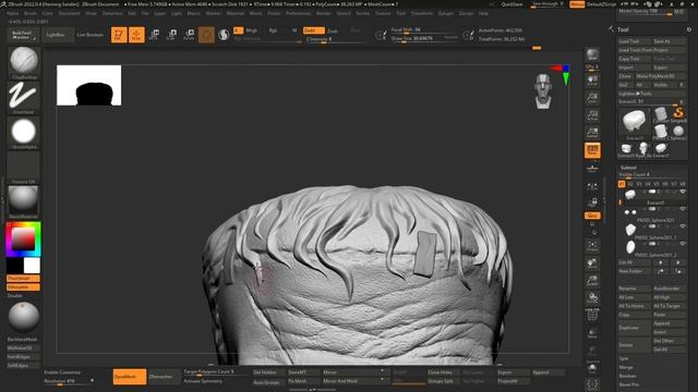 18_AdditionalHairSculpting смотреть онлайн