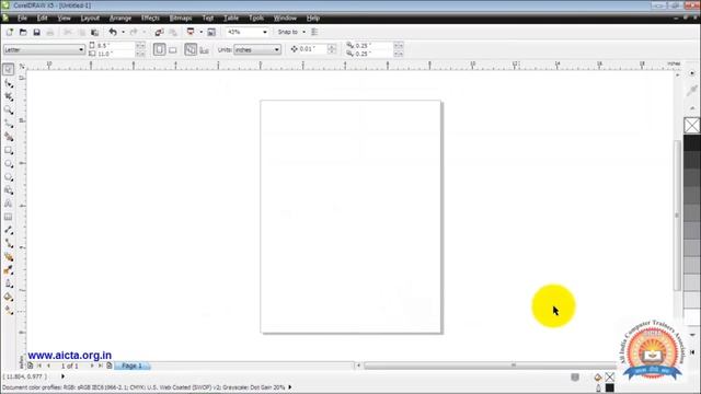Corel Draw X5 Online Tutorials || Customize Options & Page Properties 2 || Chapter 08 смотреть онлайн