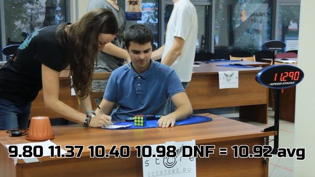 CCC End of Summer 2015 Rubik's Cube Final смотреть онлайн