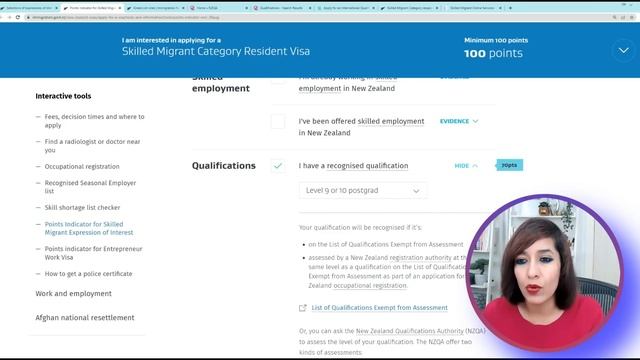 New Zealand Points Calculator | SELF ASSESSMENT| Resident visa Skilled Migrant Category(SMC) смотреть онлайн