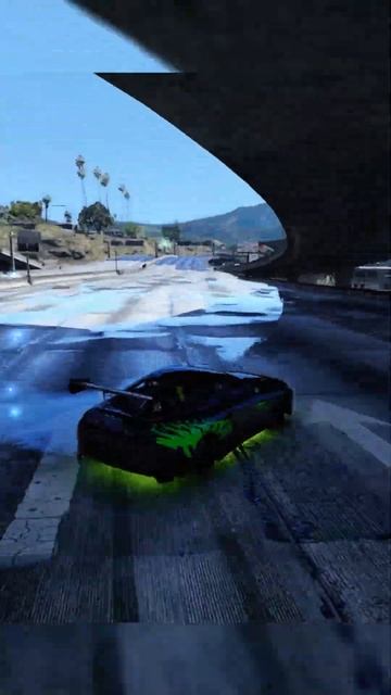 Toyota Supra Crane Jump | GTA 5 | FiveM | #shorts #gta #fivem #drift смотреть онлайн